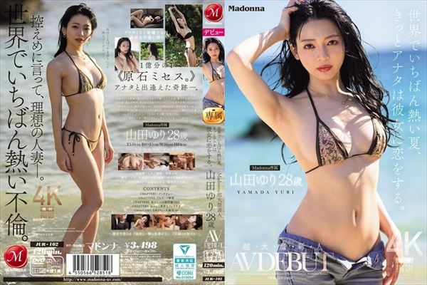 ���E�ł����΂�M���āA�����ƃA�i�^�͔ޏ��ɗ�������BMadonna����^�V�l �R�c��� 28 �� AV DEBUT